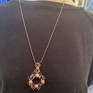 Sterling silver vintage necklace